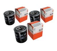 3X MAHLE / KNECHT Filtro Olio OC 115