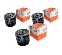 3X MAHLE / KNECHT Filtro Olio OC 236
