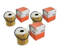 3X MAHLE / KNECHT Filtro Olio OX 175D