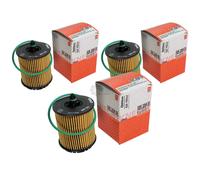 3X MAHLE / KNECHT Filtro Olio OX 258D