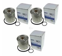 3X MAHLE / KNECHT Filtro Olio OZ 1D