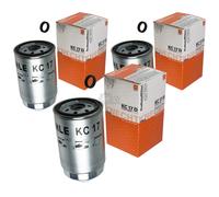 3X MAHLE / KNECHT KC 17D Filtro Carburante