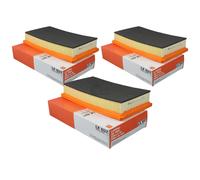 3X MAHLE / KNECHT LX 1027 Filtro Dell'Aria