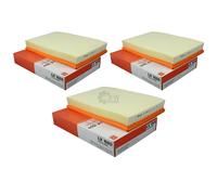 3X MAHLE / KNECHT LX 1500 Filtro Dell'Aria