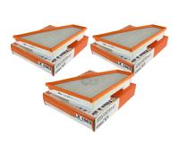 3X MAHLE / KNECHT LX 1663 Filtro Dell'Aria Per Chrysler PT Cruiser PT_