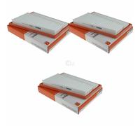 3X MAHLE / KNECHT LX 1850/2 Filtro Dell'Aria