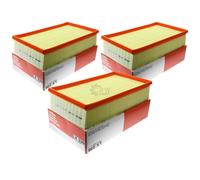 3X MAHLE / KNECHT LX 339 Filtro Dell'Aria