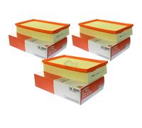 3X MAHLE / KNECHT LX 3502 Filtro Dell'Aria