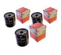3X MAHLE / KNECHT OC 1063 Filtro Olio
