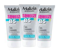 3x Malizia Squeeze B5 Pro-Vit Gel Fissante Tenuta Forte 150 ml