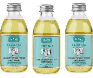 3x Mami Milano Essenza Bucato Lavatrice COCCOLE DI TALCO 200ml Profumo Duraturo