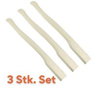3X Manici Di Ascia 36-90 Cm Set Manico Forma A Trave Scelta Di Lunghezza Faggio