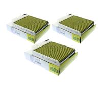 3x MANN-FILTER Biofunctional Filtro Antipolline Abitacolo per Allergici FP 1829