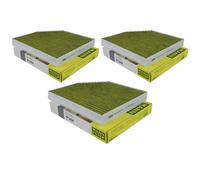 3x MANN-FILTER Biofunctional Filtro Antipolline Abitacolo per Allergici FP 2450