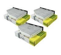 3x MANN-FILTER Biofunctional Filtro Antipolline Abitacolo per Allergici FP 2939