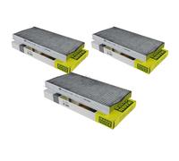 3x MANN-FILTER Biofunctional Filtro Antipolline Abitacolo per Allergici FP 3567