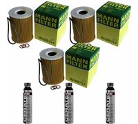 3X MANN-FILTER Filtro Olio HU 926/5 X + 3X LIQUI MOLY Cera Tec 3721