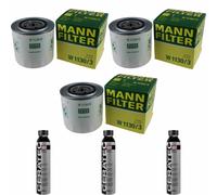 3X MANN-FILTER Filtro Olio W 1130/3 + 3X LIQUI MOLY Cera Tec 3721