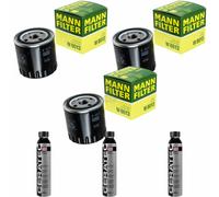 3X MANN-FILTER Filtro Olio W 8013 + 3X LIQUI MOLY Cera Tec 3721