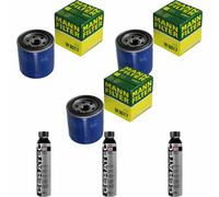 3x MANN-FILTER Filtro Olio W 8017 + 3x LIQUI MOLY Cera Tec 3721