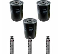 3X MANN-FILTER Filtro Olio W 9009 + 3X LIQUI MOLY Cera Tec 3721