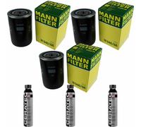 3X MANN-FILTER Filtro Olio W 940/66 + 3X LIQUI MOLY Cera Tec 3721