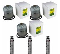 3X MANN-FILTER Filtro Olio ZR 906 X + 3X LIQUI MOLY Cera Tec 3721