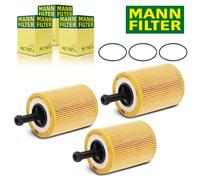 3x MANN-FILTER HU 719/7X Filtro Olio Per VW Golf 4 5 Passat Audi A4 A6