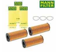 3X Mann Filter Hu 8001X Filtro Olio Per VW Touareg 7L6 7LA Audi A4 8K2 8K5 A6