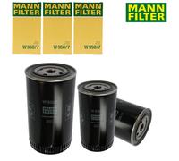 3x Mann-Filter W 950/7 Filtro Olio Motore Per VW Lt 28-35 281-363 1975-1980