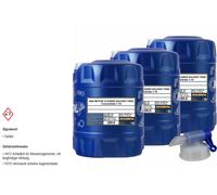 3X MANNOL 20 L Pulitore Per Motore Senza Solventi Detergente Liquido Per Motore