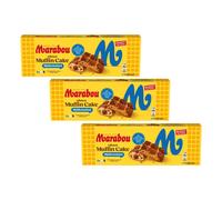 3x Marabou Choco Muffin Cake 175 g - torte muffin ripiene di cioccolato svedese