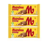 3x Marabou Schweizernöt 160 g - Cioccolato al latte con nocciole