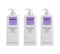 3x Marbert Bath & Body Classic lozione corpo 400 ml