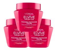 3x Maschera L'Oréal Color Vive Protezione Colore Per Capelli Colorati E Meches