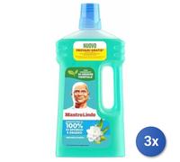 3x Mastro Lindo Pavimenti 930 Ml. Freschezza Floreale Made In Italy