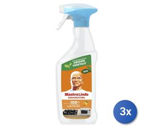 3x Mastro Lindo Sgrassatore Trigger 500 Ml. Classico Made In Italy