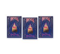 3x Mazzi Di Carte Da Gioco Disney Principesse Del Mare Blu