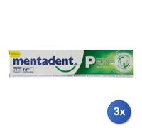 3x Mentadent Dentifricio 100 Ml. P-Prevenzione Completa