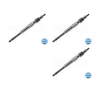 3x Meyle 014 860 0002 Candelette per Smart Fortwo Cabrio Coupe City