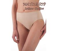 3x Midi Slip Sgambato Microfibra Elasticizzata con tassello in Cotone BELLISSIMA