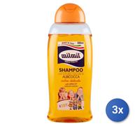 3x Mil Mil Baby Shampoo 500 Ml. Albicocca