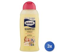 3x Mil Mil Baby Shampoo 500 Ml. Vaniglia