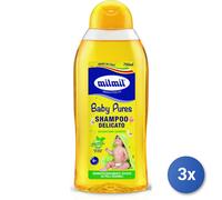 3x Mil Mil Baby Shampoo 750 Ml. Delicato