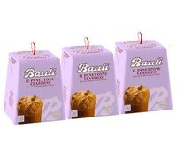 3X Mini Panettone Classico Soffice con Uvetta e Canditi Confezione per Bauli 90g [3 Confezioni]