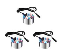 3X Mist Maker, 12 LED Fogger D'Acqua Pond Fog Machine Atomizzator8085 [EEK: A]