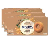 3X Misura Ciambelline Integrali Ricche di Fibre per fibrextra 230g