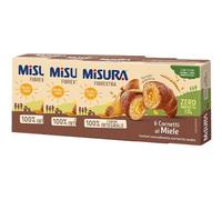 3X Misura Fibrextra Cornetti al Miele con Lievito Madre 100% Farina Integrale 308gr [3 Confezioni]