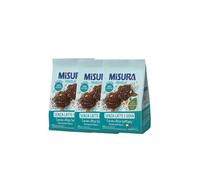 3X Misura Privolat Biscotti Cacao Riso Soffiato Frollini Senza Latte e Uova 290g