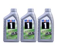 3x Mobil 1 ESP 0W-30 olio motore sintetico